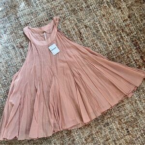 NWT Free Peoplee Blush Pink Tank - Sm